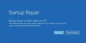 How To Fix “Startup Repair Couldn’t Repair Your PC”