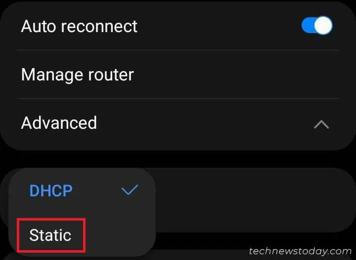 static-option-selection-in-android