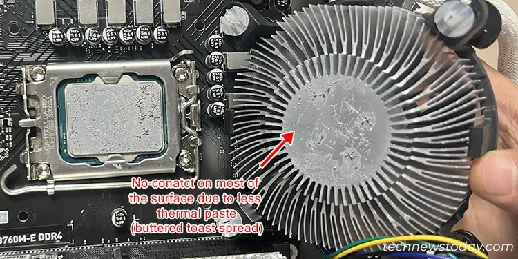 How Much Thermal Paste on CPU? When is it Too Much 1 thermal-paste-contact-heatsink-cpu-surface