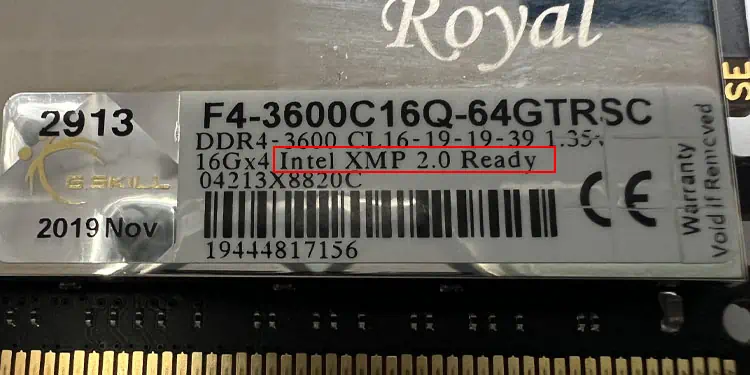 xmp-support-on-ram-label
