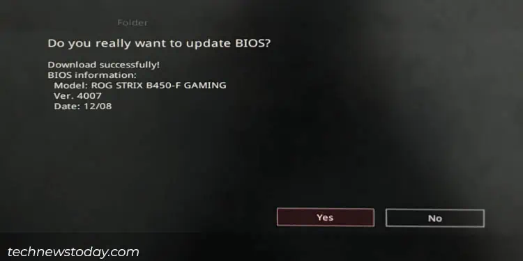 ASUS BIOS Update: 5 Easy Ways 19 yes-to-update-bios-via-internet-asus