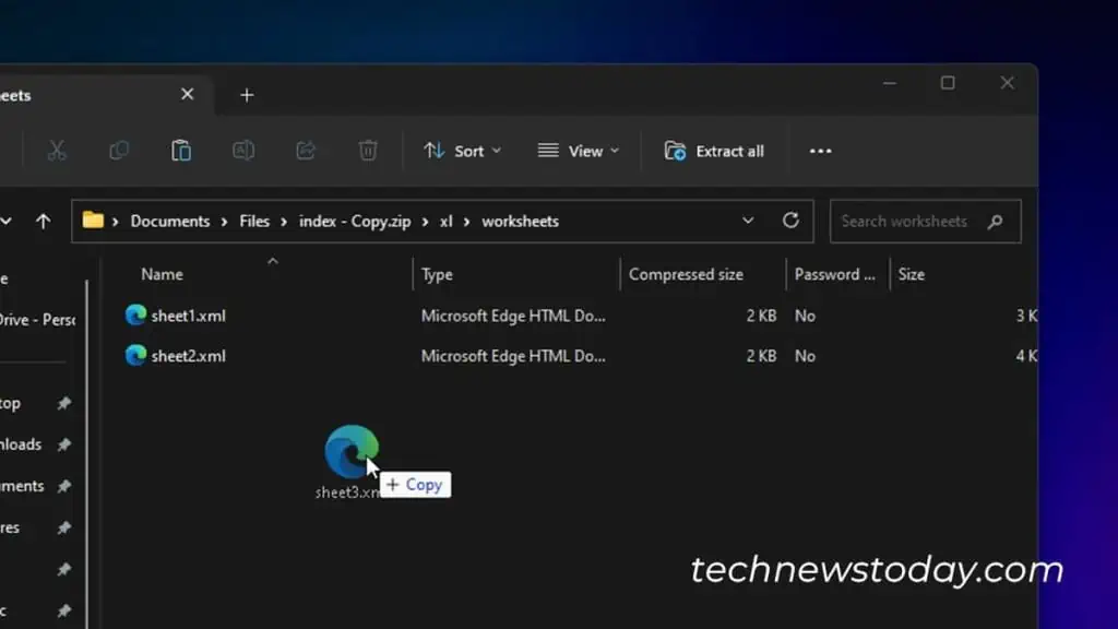 How to Unprotect Excel Sheet in 4 Ways 9 Copy-file-back-to-folder-1024x576