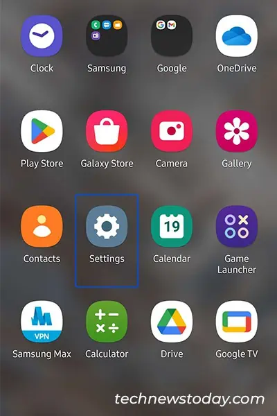 Select-Settings-Android