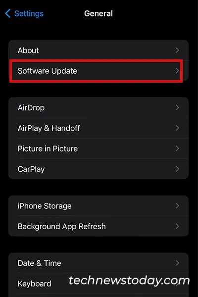 How to Fix No Video Option on iPhone 5 Software-update-iPhone