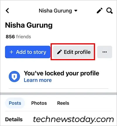 Tap-on-Edit-Profile