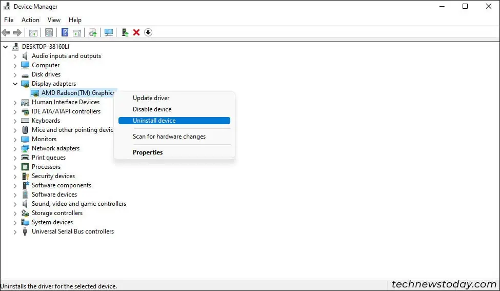 Uninstall-Driver