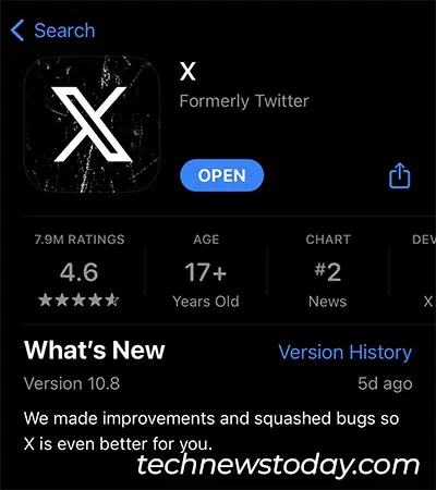 Update-X
