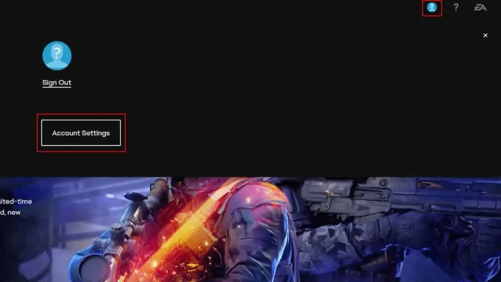 How to Link EA Account to Steam? 3 Simple Ways 2 account-settings-1024x576