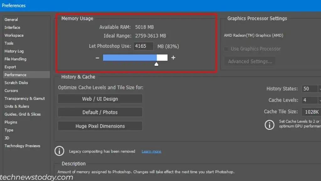 How to Allocate More RAM to an Application? 1 allocate-ram-in-photoshop-1-1024x576