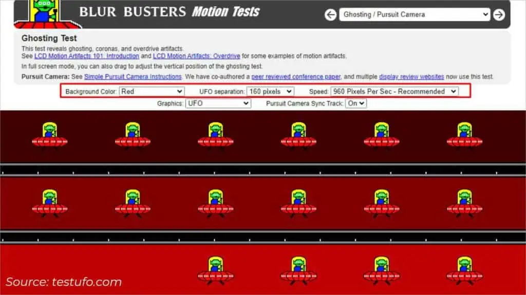 What Is Monitor Ghosting? Causes and Fixes 5 background-color-ufo-separation-speed-in-testufo-1024x576