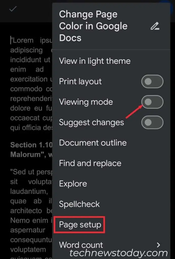 change-page-color-in-google-docs-through-phone-693x1024