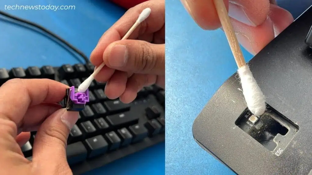 How to Clean Mechanical Keyboard in 7 Steps 12 cleaning-mechanical-switch-and-compartment-1024x576