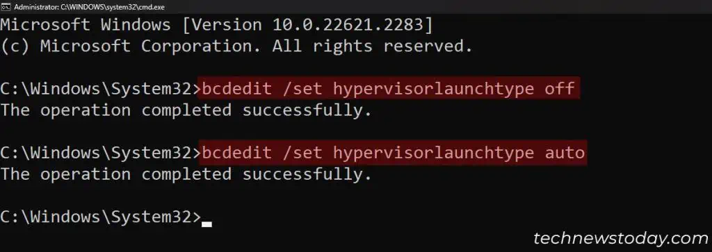 command-prompt-bcdedit-set-hypervisor-launch-type-off-auto-restart-1024x363
