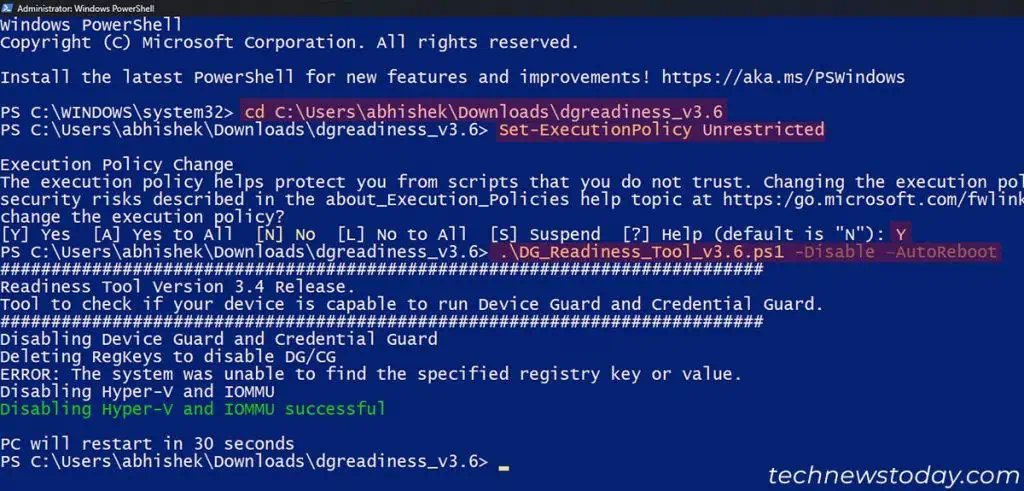 device-readiness-tool-disable-Device-Guard-and-Credential-Guard-1024x491