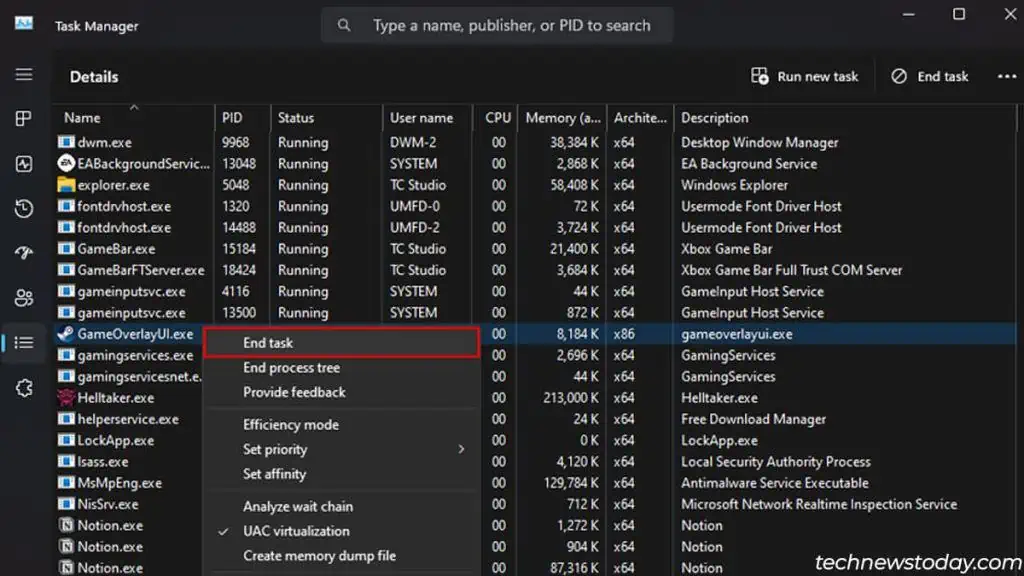 Steam Overlay Not Working? Here’s How to Fix It 6 force-closing-the-overlay-task-1-1024x576