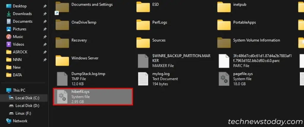 Should I Disable Hibernation? 1 hiberfil-sys-file-hibernate-1024x427