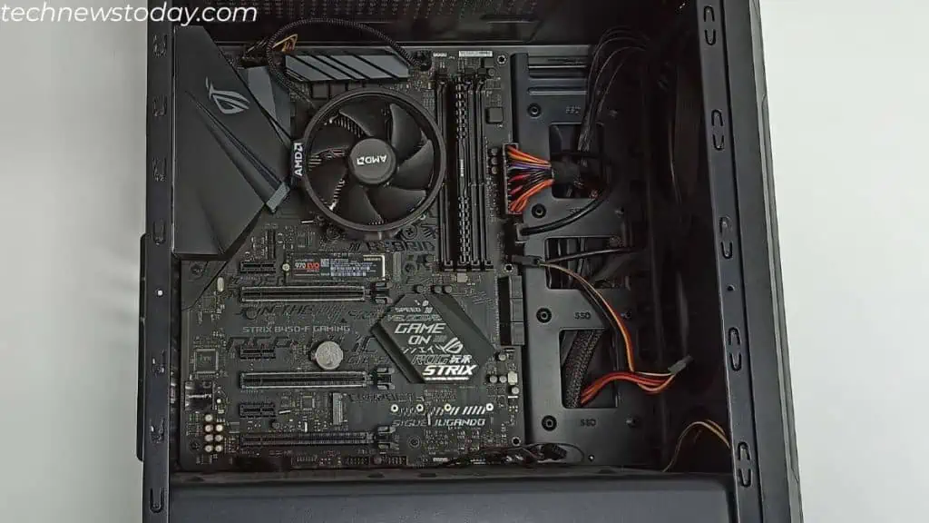 How to Connect GPU to the Motherboard in 6 Steps 3 install-motherboard-to-the-case-first-1024x576