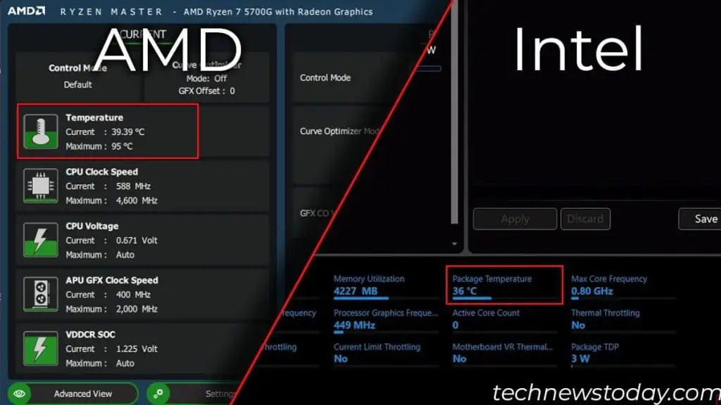 How to Check CPU Temp in Windows 11? 2 intel-and-amd-companion-application-check-cpu-temp-1024x576