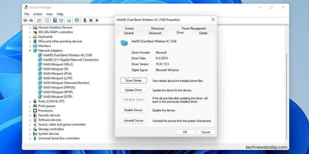 WiFi Network Not Showing Up? Here’s How To Restore 3 intel-dual-band-wireless-device-manager-1024x512