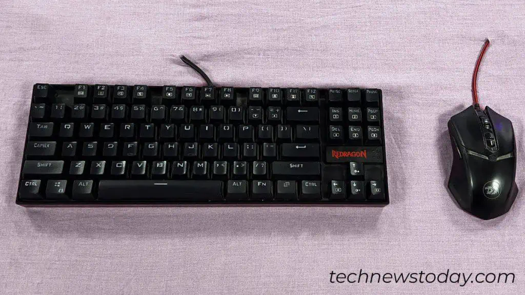 Organizing Keyboard and Mouse Cables (6 Best Ways) 3 make-hole-in-table-top-cloth-to-hide-cables-1024x576