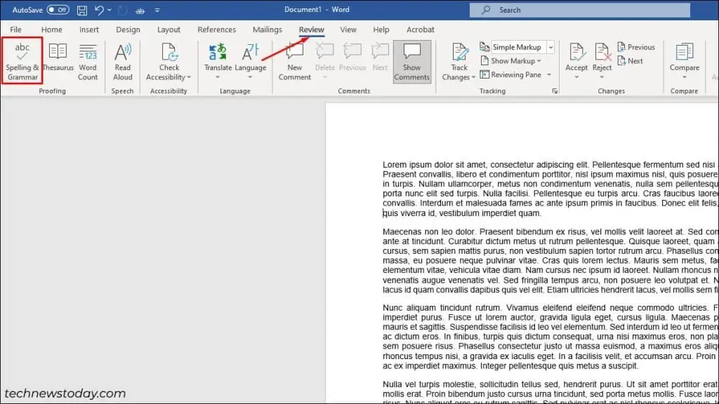 manually-check-to-fix-spell-check-not-working-in-Word-1024x576