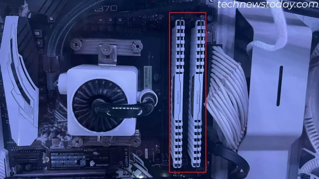How to Clean RAM? Step-By-Step Guide 3 memory-module-on-motherboard-1-1024x576