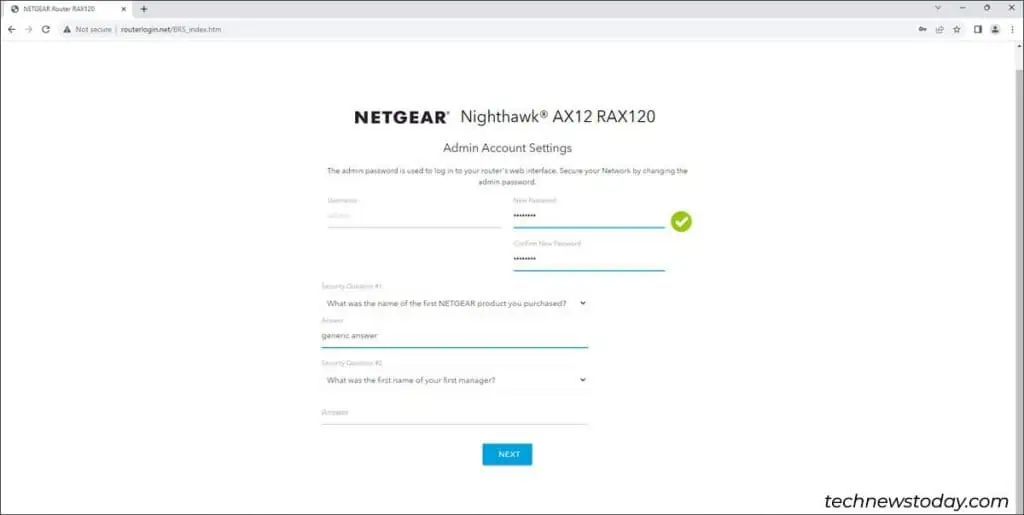How To Setup a WiFi Network 5 netgear-router-admin-account-setup-1024x515
