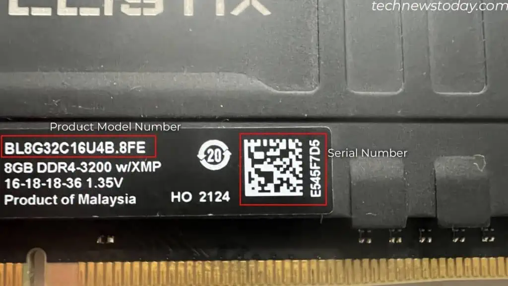 How to Check RAM Serial Number 11 ram-serial-number-and-product-number-1024x576
