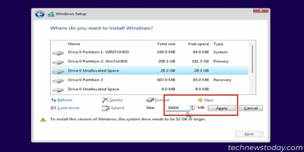 windows-setup-unallocated-space-new-apply-1024x512