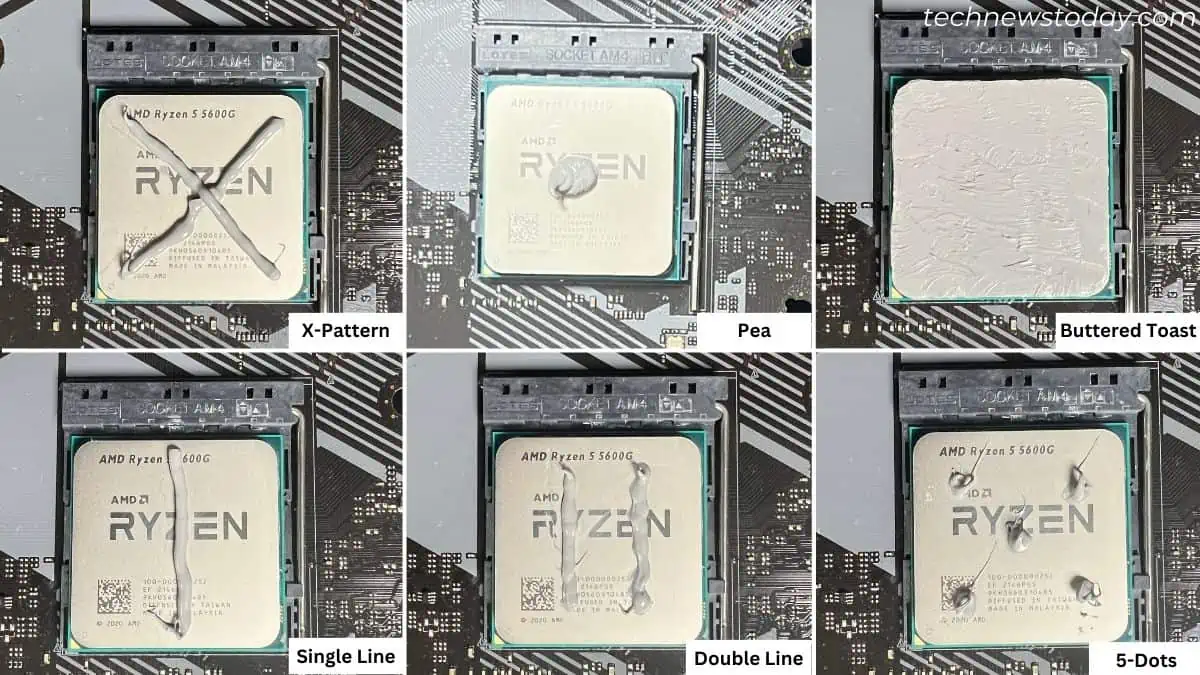 CPU Overheating For No Reason? Here is How to Fix It 7 5-best-thermal-paste-patterns
