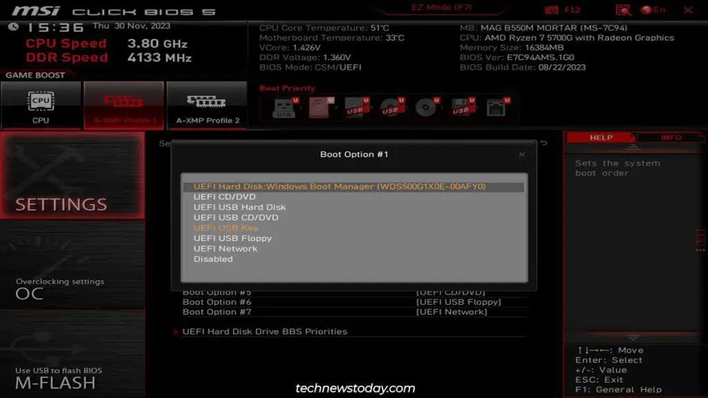 What is BIOS Time? How to Change It 5 boot-order-in-bios-1024x576