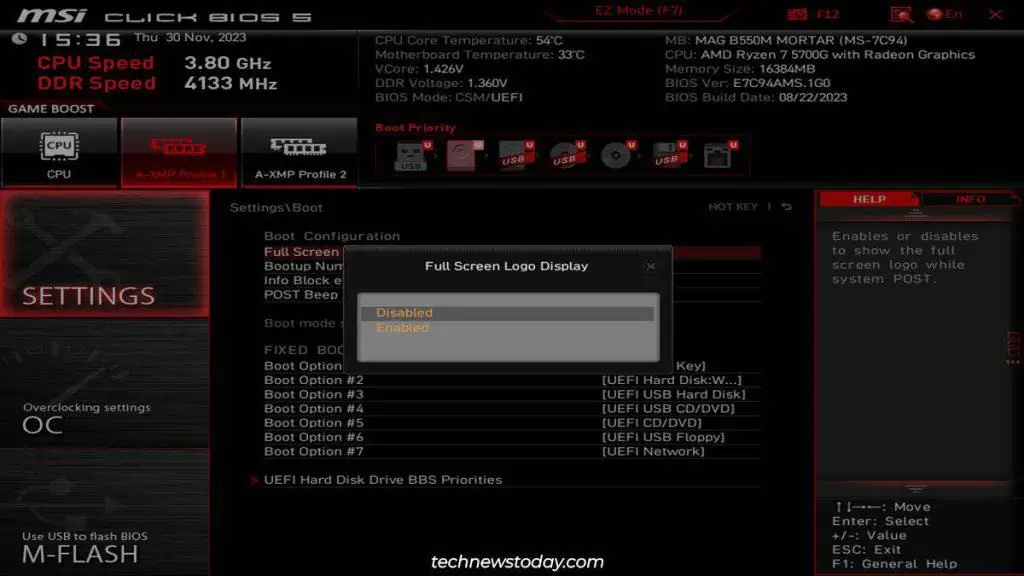 What is BIOS Time? How to Change It 6 disable-logo-display-post-1024x576