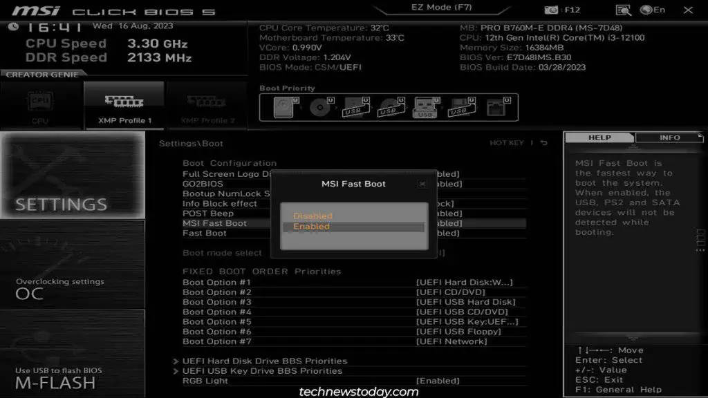 What is BIOS Time? How to Change It 4 fast-boot-setting-in-bios-1024x576
