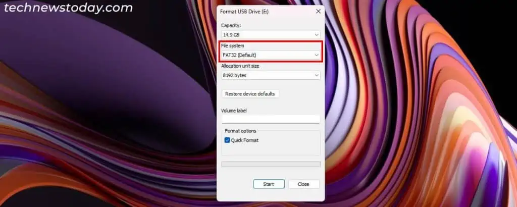 How to Clone a Hard Drive to SSD 3 format-usb-drive-fat32-1024x410