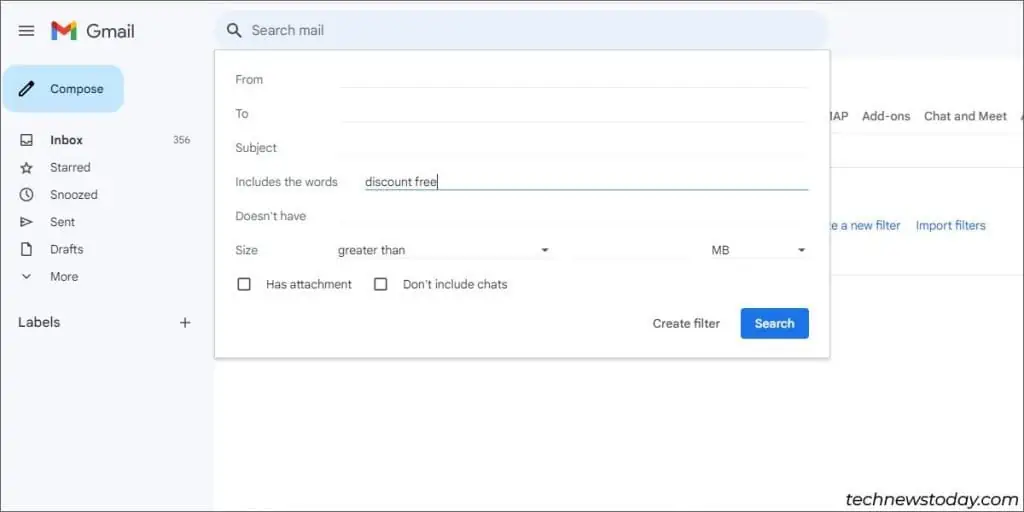 How To Stop Spam Emails? 6 Quick Ways 5 gmail-filter-rules-1024x512