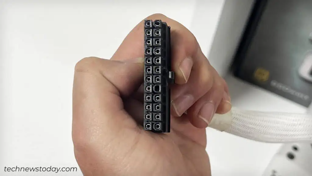 How to Tell if Your Power Supply Is Bad? 1 grab-the-24-pin-atx-power-connector-this-way-1024x576