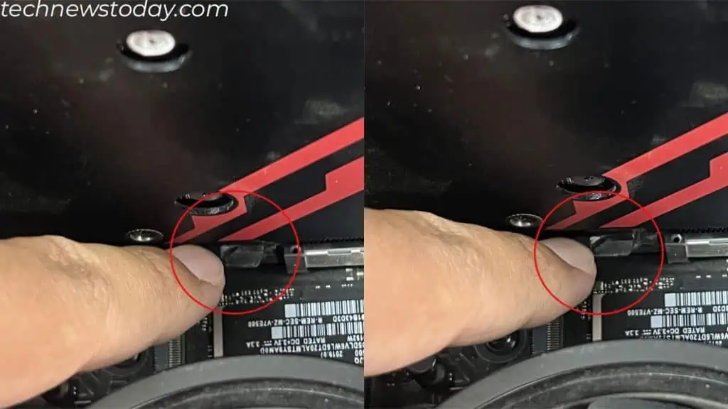 How to Connect GPU to the Motherboard in 6 Steps 8 unclip-gpu-lock-1024x576
