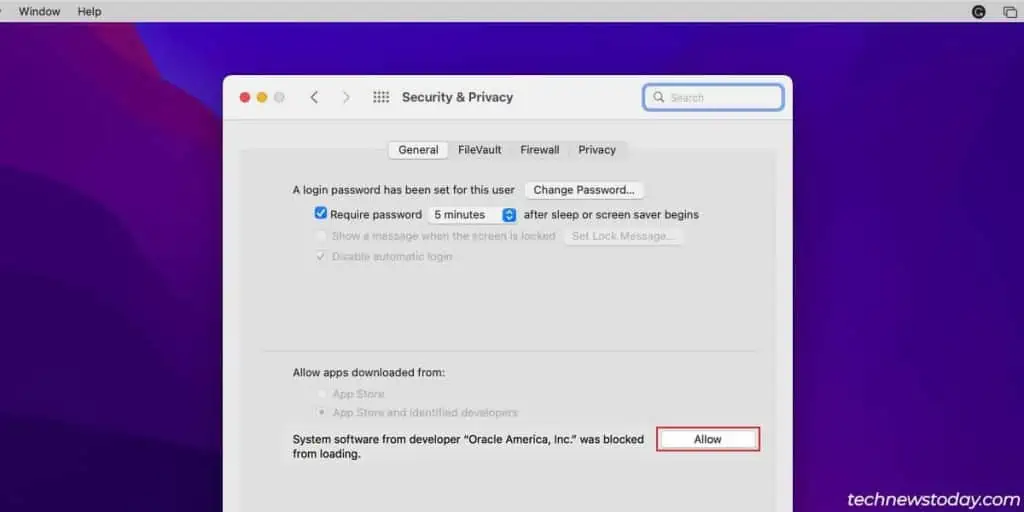 Fix: VirtualBox Kernel Driver Not Installed (rc=-1908) 1 allow-software-to-load-macos-1024x512
