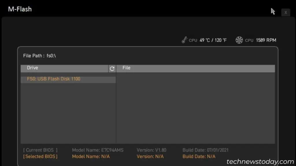 Does Your GPU Keep Crashing? Here's How to Fix It 12 m-flash-section-in-msi-bios-to-update-bios-1024x576