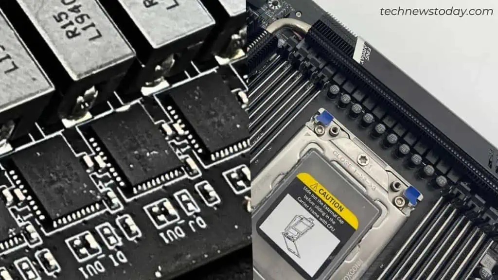 What is a Motherboard VRM? Why is It Important 1 motherboard-vrm-mosfets-1024x576