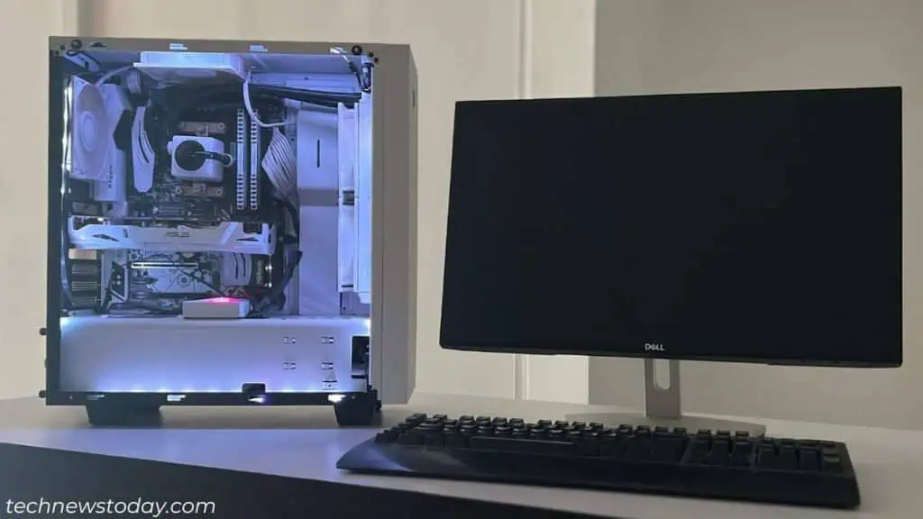 How Often Should You Clean Your PC? 1 pc-case-on-top-of-the-table-for-better-airflow-1024x576