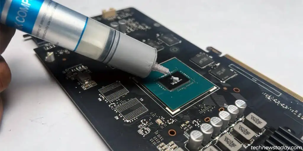 Is Your Motherboard Overheating? 4 Ways to Fix it 2 replace-thermal-paste-on-gpu-1024x512