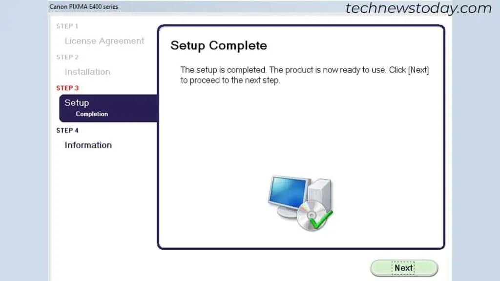 How to Connect Canon Printer to Laptop 7 setup-complete-installing-canon-printer-driver-1024x576