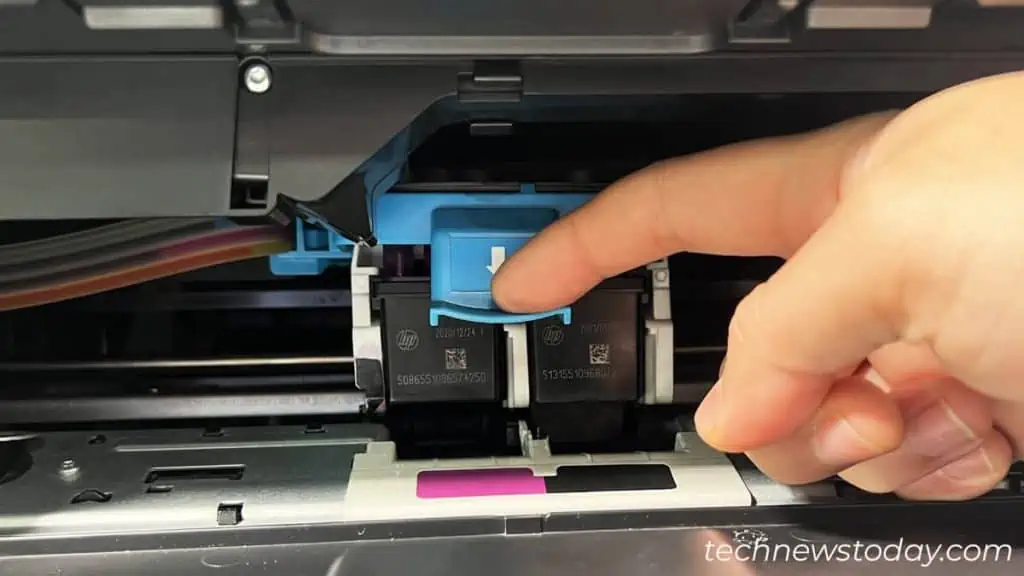 How to Change Ink in HP Printer? Step-by-Step Guide 4 unlock-the-carriage-cover-1024x576