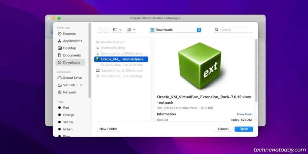 Fix: VirtualBox Kernel Driver Not Installed (rc=-1908) 4 virtualbox-extension-pack-macos-1024x512