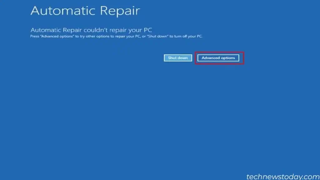 How To Fix Driver Verifier Detected Violation 2 advanced-options-startup-boot-loop-1024x576