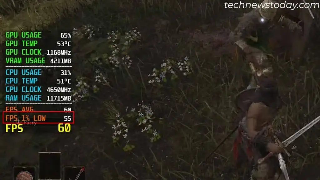 Why 1% Lows Matters in Gaming? 5 checking-FPS-lows-1024x576