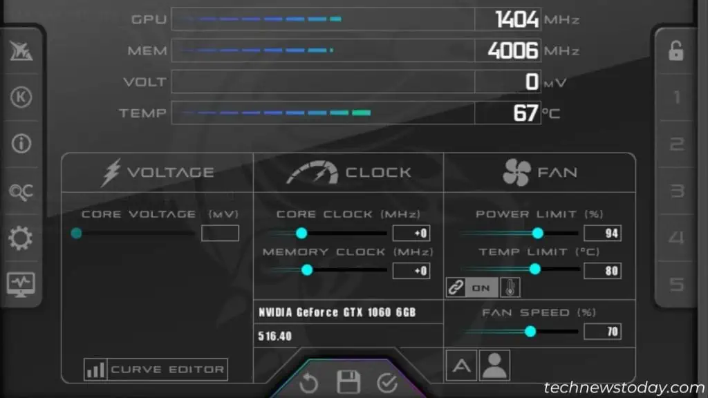 10 Ways to Keep Your PC Cool 8 configuring-gpu-fan-speed-using-msi-afterburner-1024x576