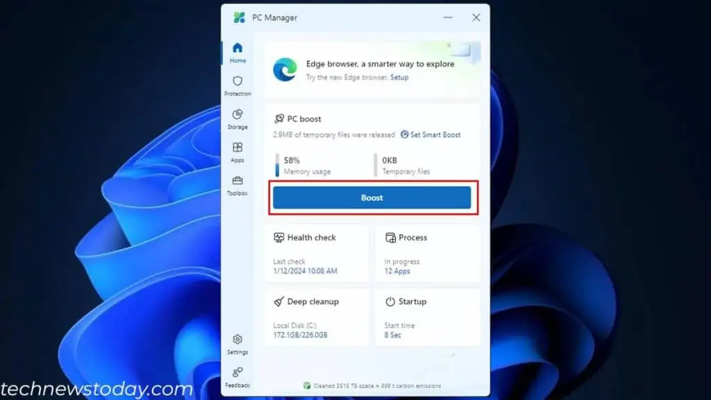 5 Effective Ways to Lower RAM Usage on Windows 9 post-pc-from-pc-manager-1024x576