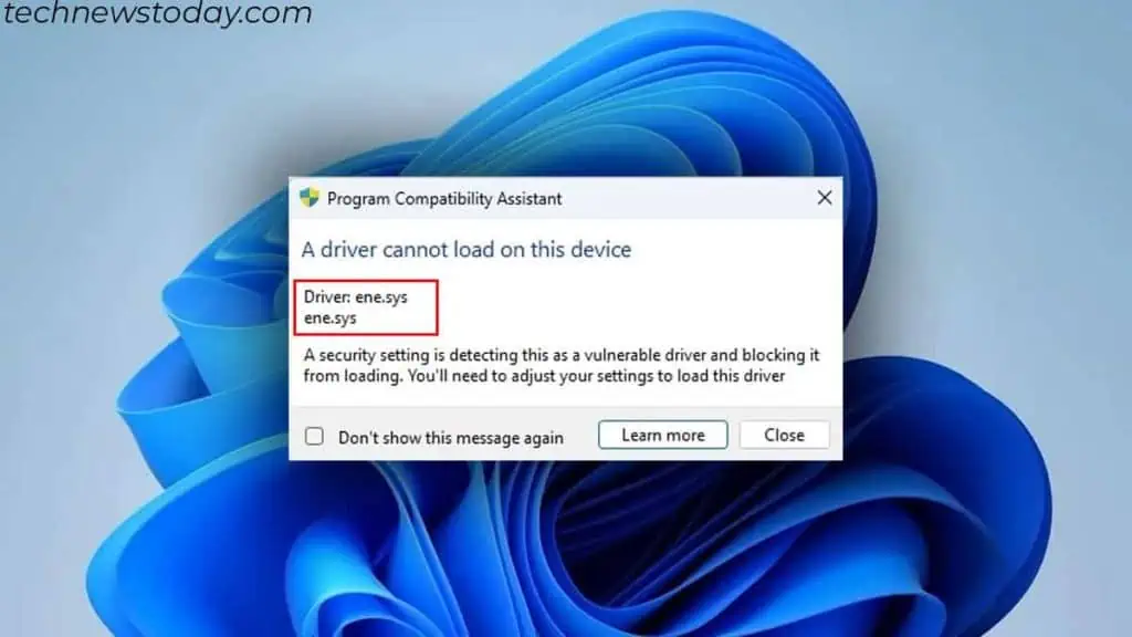 Fix: A Driver Cannot Load on This Device 1 search-for-unsigned-driver-1024x576